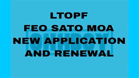 feo sato moa|PNP FEO.